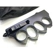 1918 U.S. Trench Knuckle OTF Automatic Knife - Black 