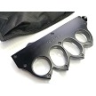 1918 U.S. Trench Knuckle OTF Automatic Knife - Black 