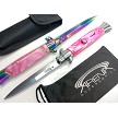 Pink Stiletto Switchblade Knife 