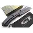Buckshot Blue Metallic Pocket Knife Spring Assisted Sheepsfoot Cleaver Blade EDC Frame Lock 