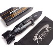 Black Air Force Flying Tiger Shark Spring Assisted EDC Pocket Knife Blade Gift 