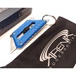 Retractable Utility Box Cutter Razor Blade Key Chain Manual Knife EDC Beer Bottle Opener 