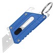 Retractable Utility Box Cutter Razor Blade Key Chain Manual Knife Gift Screwdriver Tool 
