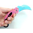 Wingman Karambit Switchblade Knife - Cake Sprinkles 
