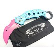 Wingman Karambit Switchblade Knife - Blue Dessert Sprinkles 