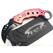 Wingman Karambit Switchblade Knife - Red 