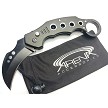 Wingman Karambit Switchblade Knife - Black 